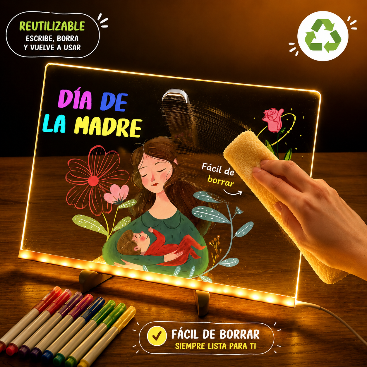 PIZARRA MAGICA LED