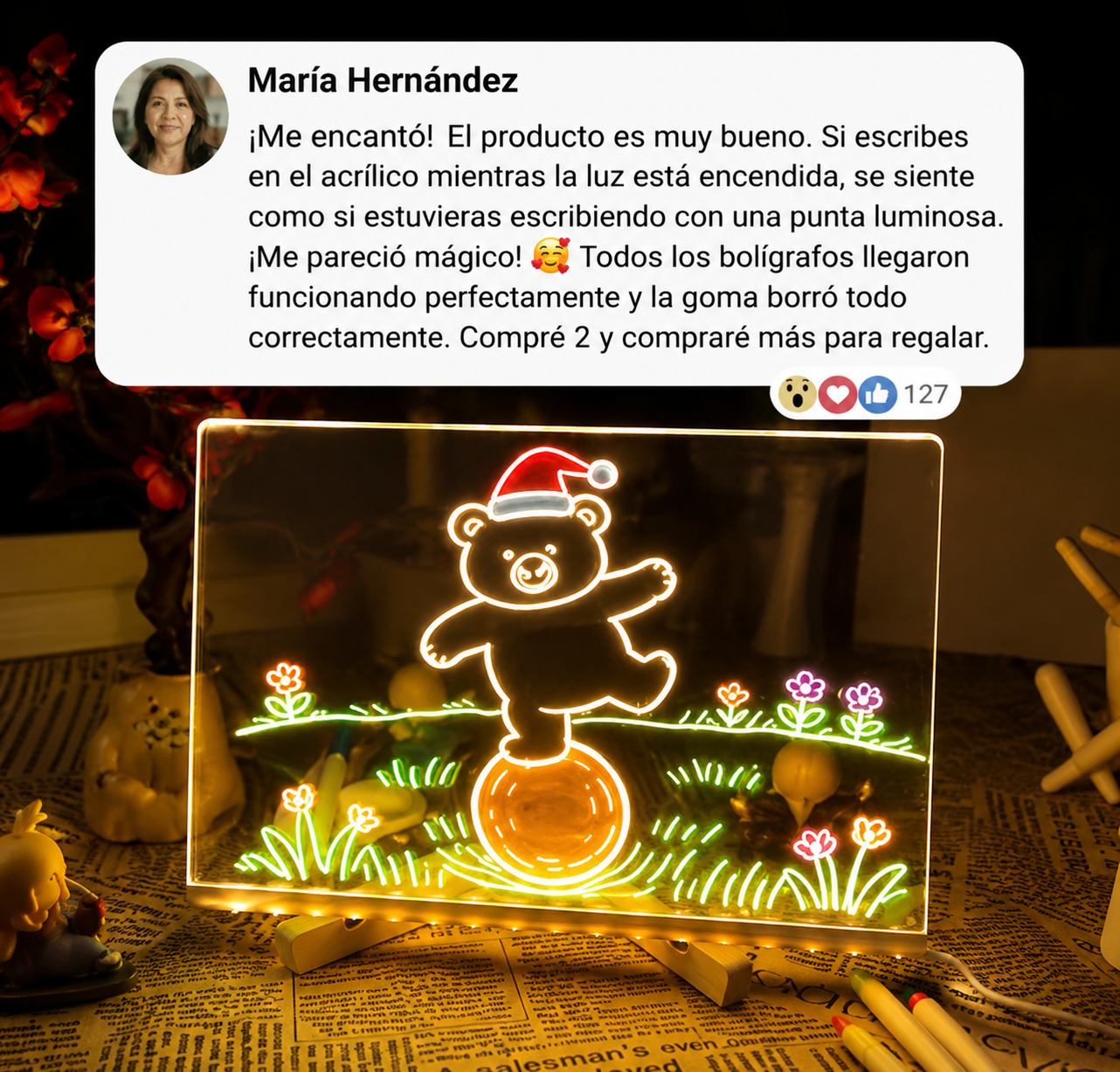 PIZARRA MAGICA LED